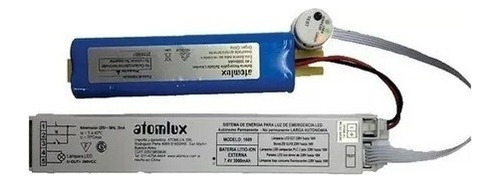 Sistema De Energia Para Luz De Emergencia Led Atomlux 1609