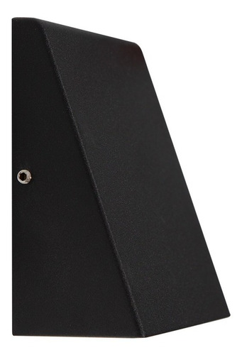 Aplique Pared Moderno Exteriores Negro Luz Led 3w Lumimexico 04824-2