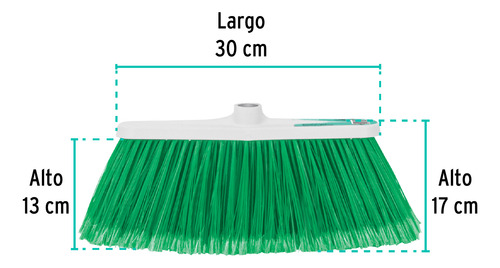 Escoba S/mango, Atomizador 1/2l, Cepillo, Toalla Microfibra