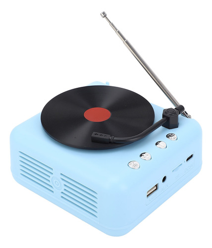 Altavoz Estilo Tocadiscos Retro Hifi Con Calidad De Sonido B