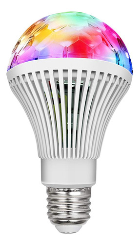 Bombilla Led De Fiesta Bombilla Giratoria De Color E27