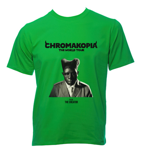 Playera Tyler The Creator Chromakopia World Tour Punch