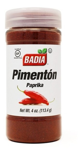 Imagen 1 de 4 de Pimenton Paprika 113 Gr Badia - Especias Premium Sin Tacc