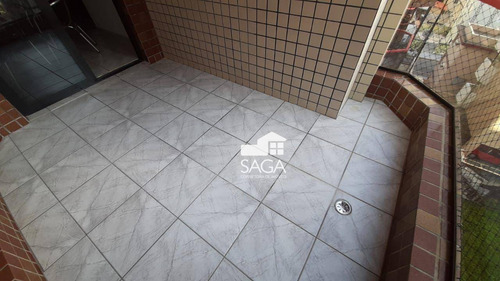 Imagem 6 de 20 de Apartamento Com 3 Dormitórios À Venda, 120 M² Por R$ 535.000,00 - Canto Do Forte - Praia Grande/sp - Ap4185