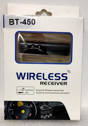 Wireless Receiver Bt-450 Handsfree Tienda Fisica 