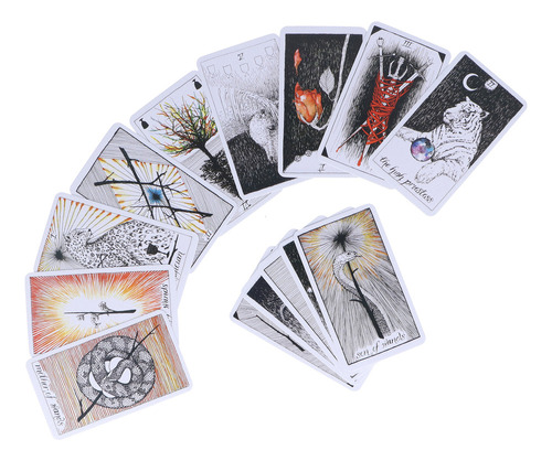 Tarot Wild Cards Unknown Tarot Deck Holograma Papel Divinati