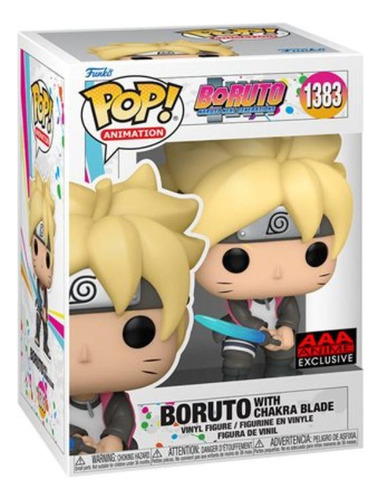 Boruto Uzumaki Con Sable Chakra Exclusivo Aaa Funko Pop Boru