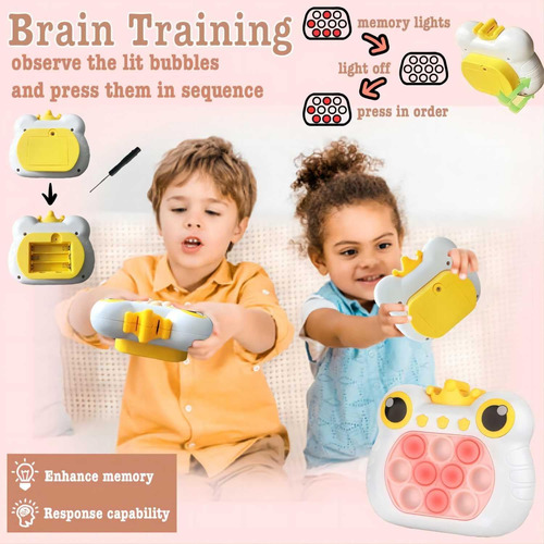 Juego De Empuje Rápido Pop Fidget Juguetes Para Niños Adulto