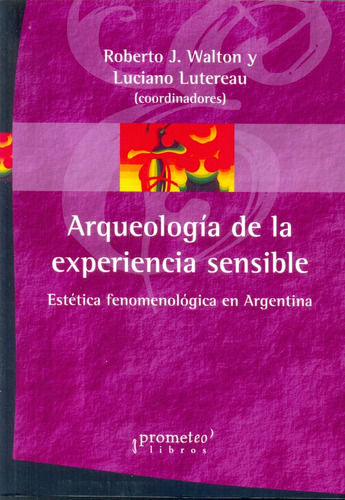 Arqueologia De La Experiencia Sensible. Estetica Fenomenolog