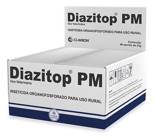 Diazitop Pm 25g 40 Unidades - Clarion