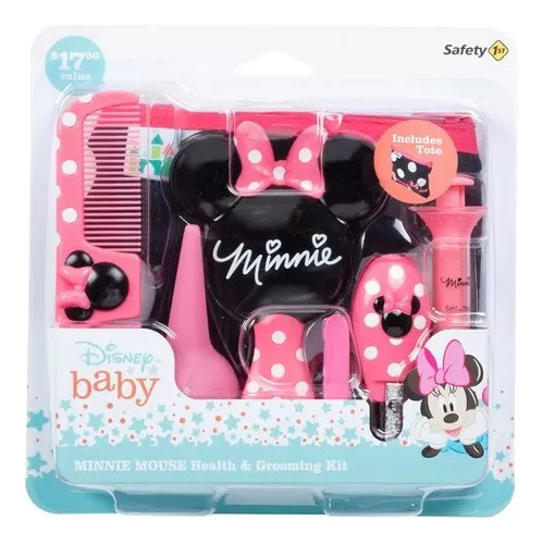 Disney Baby Minnie Kit De Salud Y Aseo, Rosa