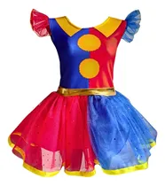 Comprar Vestido Tutú Fiesta Niña Digital Circus Circo Pomni 