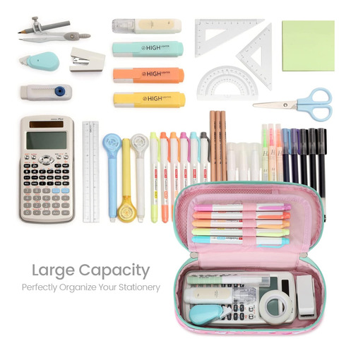 Estuche Para Lápices Grande Con Múltiples Ranuras - Niño/niñ