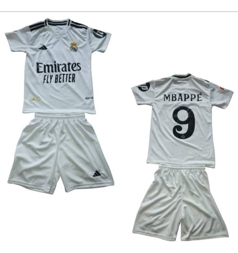 Uniformes De Fútbol P/niños, Real Madrid, Barcelona, City... (Usado)