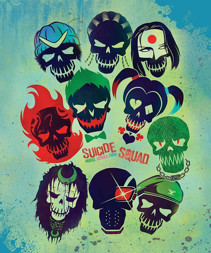 Dc Comics - Manta De Forro Polar Suicide Squad 50 X 60 - Har