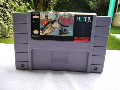 Super Black Bass Pesca Deportiva Super Nintendo Snes