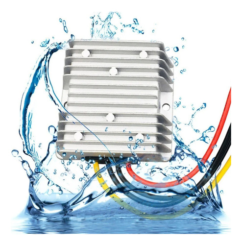Convertidor De Voltaje Dc Dc 12v A 36v 5a 4 Pzas