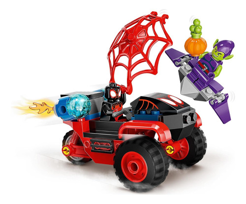 Lego 10781 Spidey- Miles Morales: Tecnotrike De Spider-man