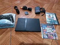Comprar Playstation 2 Slim (lee Originales Y Copias) Negro