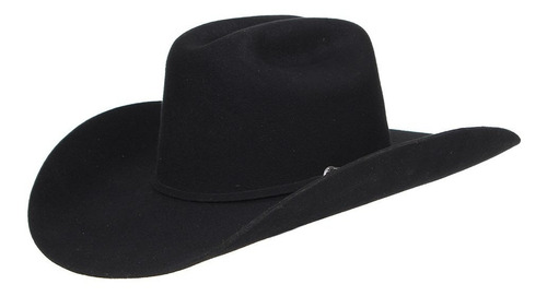 Chapéu Feltro Premium 3x Super Bull Preto Forrado Stetson 31