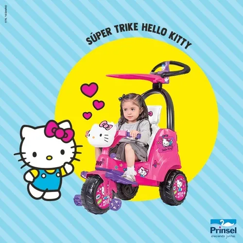 Triciclo para online niña hello kitty