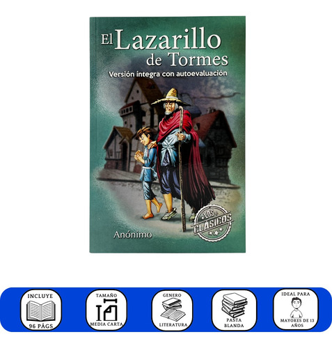 El Lazarillo De Tormes - Más Lectores - Delfín Editorial