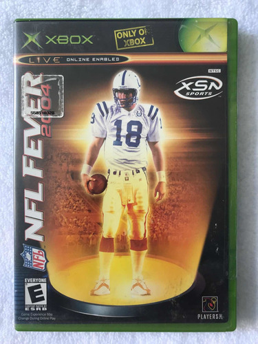 Nfl Fever 2004 Xbox Clásico