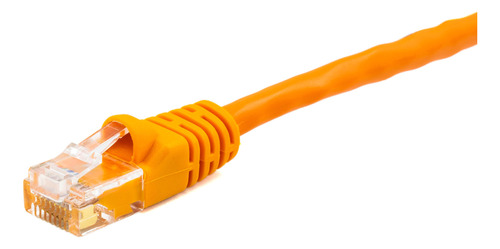 Cable Red Para Internet Cat 6 5 8p8c 10 Unidad Anaranjado