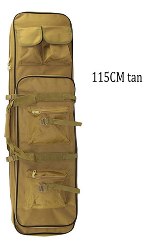 Estuche De Rifle Doble Táctico De 80/95/115 Cm, Acolchado