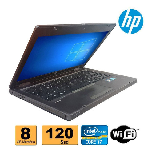 Notebook Hp Probook 6470b Core I7 3ª Geração 8gb Ssd 120gb