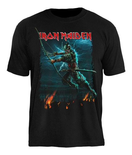 Camiseta Iron Maiden Eddie Archer Stamp