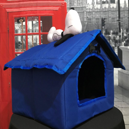 Cama Casa Para Perros Y Gatos Snoopy