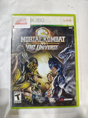 Mortal Kombat Vs Dc Universe Xbox 360