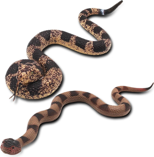 Serpiente De Goma Realista De 30cm Para Ahuyentar Pájaros