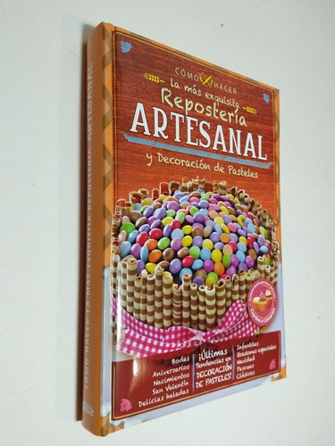 Libro Repostería Artesanal Y Decoración De Pasteles  Clasa