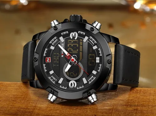 Reloj Naviforce Nf9097 Multifunci n Calidad Estilo Cuero
