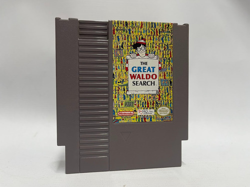 The Great Waldo Search Thq Nintendo Nes Usa Original 1992