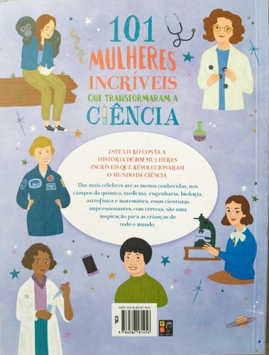 Imagem 2 de 2 de Livro 101 Mulheres Incríveis Que Transformaram A Ciência