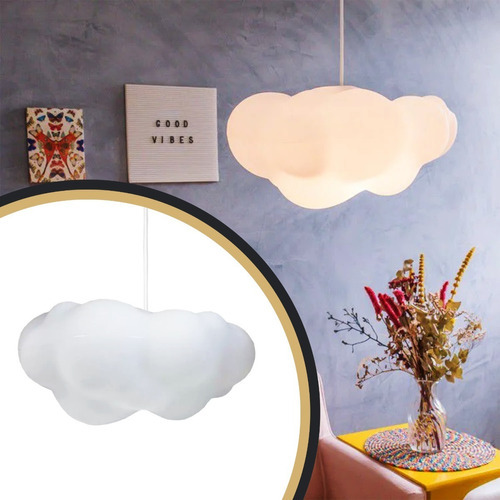Lámpara colgante decorativa Fluffy Cloud - Uso