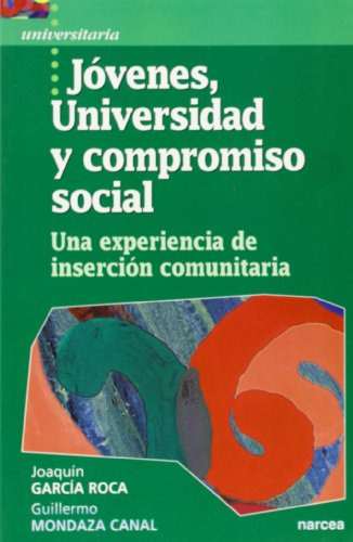 Libro Jóvenes Universidad Y Compromiso Social De Joaquin Gar