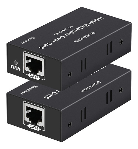 Extensor Hdmi Hdmi De 196 Pies A Traves De Un Solo Cat5e/6/7