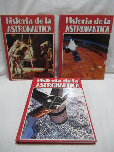 3 Tomos Completos Historia De La Astronautica Riego Edicion