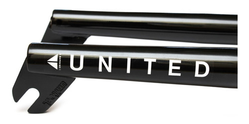 Imagen 2 de 10 de Horquilla United Bmx Supreme ¡full Cromo! Alta Gama Negra