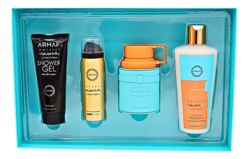 Set Armaf Odyssey Mandarin Para Caballero 4pcs Volumen De La Unidad 100 Ml