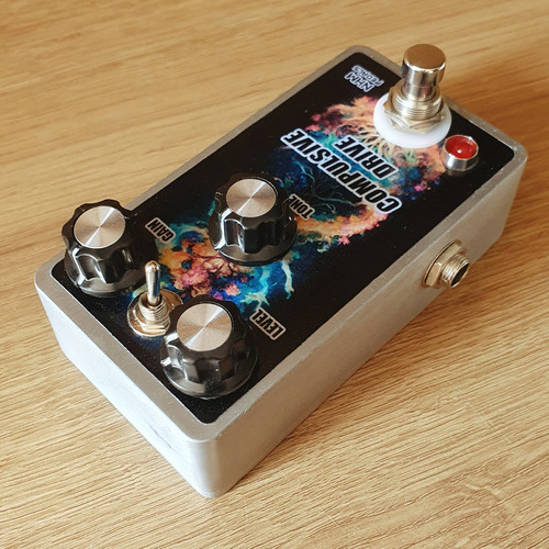 Pedal Compulsive Drive Nhm (ocd Clone Handmade) Ñ/é Boss Mxr
