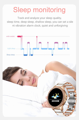 Reloj Int Smartwatch Mujer Estilo Sofisticado Y Ligero Ip67