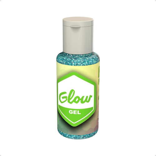 Glow Gel Look Glitter Gel Body Art Cabello Cuerpo (35g)