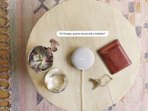 Google Nest Mini - Assistente Pessoal (wi-fi, Bluetooth)