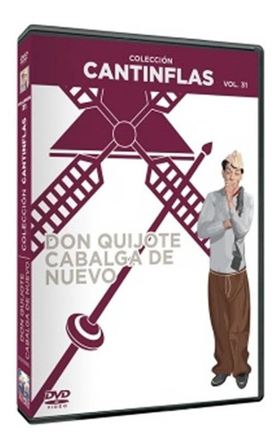Colección Cantinflas Don Quijote Cabalga De Nuevo Dvd