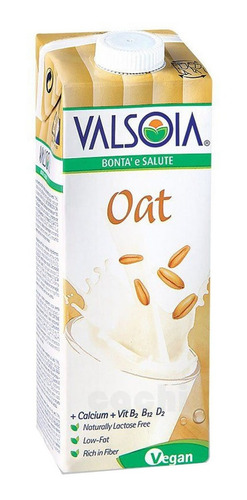 Leche De Avena Valsoia 1lt Vegan